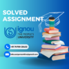 IGNOU BESE 142 Solved Assignment 2023-24